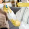 Fifthpulse FMN100, Disposable Gloves, 3 mil Palm, Nitrile, Powder-Free, S, 50 PK, Yellow FP-N-50-S-YLW - alternate 6